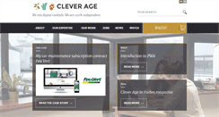 Desktop Screenshot of clever-age.com
